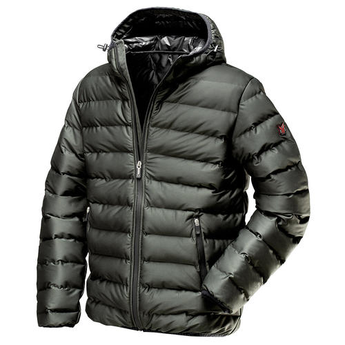 Glattsand Herren Steppjacke mit Kapuze