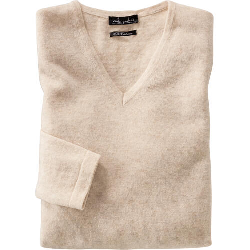 Emilia Parker Damen Kaschmir V-Pullover