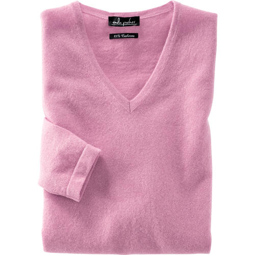 Emilia Parker Damen Kaschmir V-Pullover