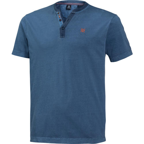 LERROS Herren Shirts mit Serafino-Kragen