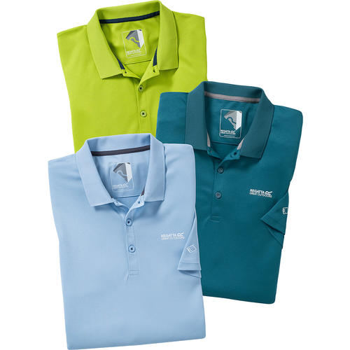 Regatta 3er Pack Herren Polo-Shirts Regatta 3er Pack Herren Polo-Shirts