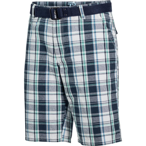 Tom Ramsey Herren Karo-Bermudas mit Gürtel
