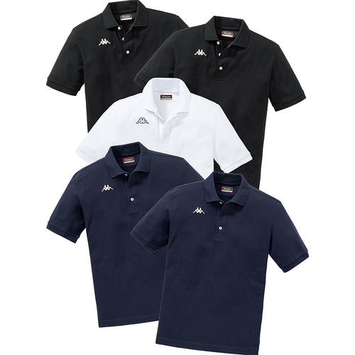 Kappa 5er Pack Poloshirts Kappa 5er Pack Poloshirts