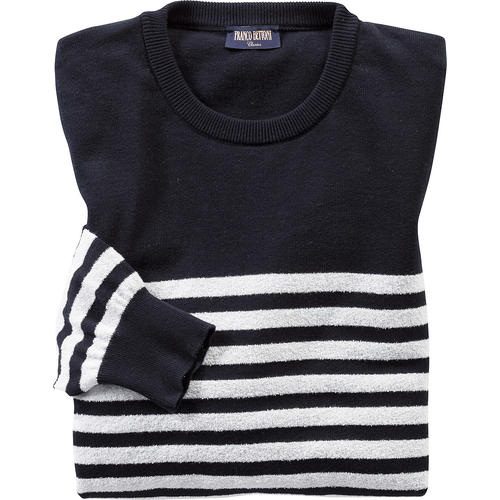 Franco Bettoni Herren Streifenpullover Franco Bettoni Herren Streifenpullover