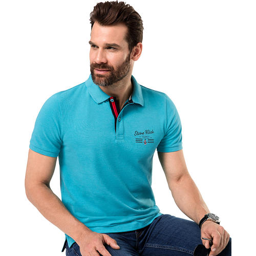Stone Rich Herren Polo Stone Rich Herren Polo