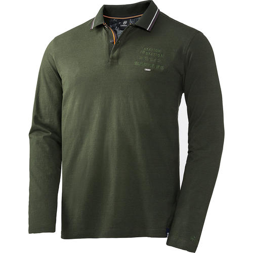 LERROS Herren Polo langarm