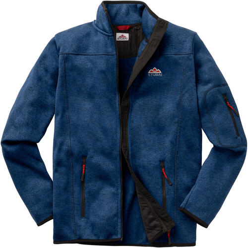 Stubai Herren Strickfleece-Jacke