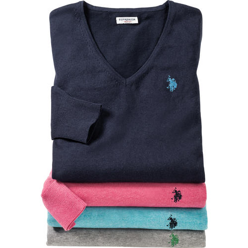 U.S. POLO ASSN. Damen Baumwoll-Pullover U.S. POLO ASSN. Damen Baumwoll-Pullover