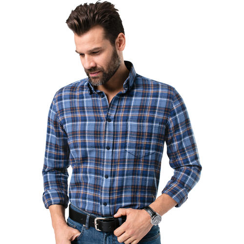 HENSON&HENSON 3er Pack Flanellhemden HENSON&HENSON 3er Pack Flanellhemden