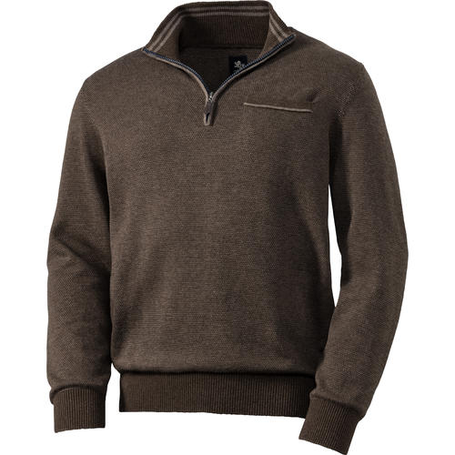 OTTO KERN Herren Strick-Troyerpullover