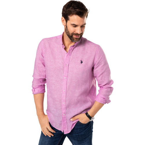 U.S.POLO ASSN. Herren Leinen-Hemd U.S.POLO ASSN. Herren Leinen-Hemd