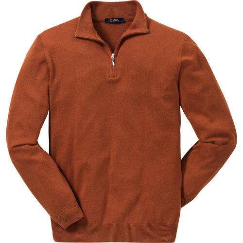Royal Spencer Herrenpullover Kaschmir-Seide Zipp