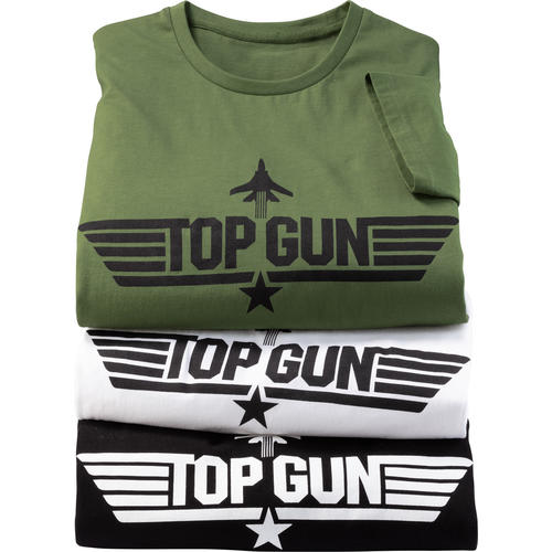 Top Gun 3er Pack Herren T-Shirts