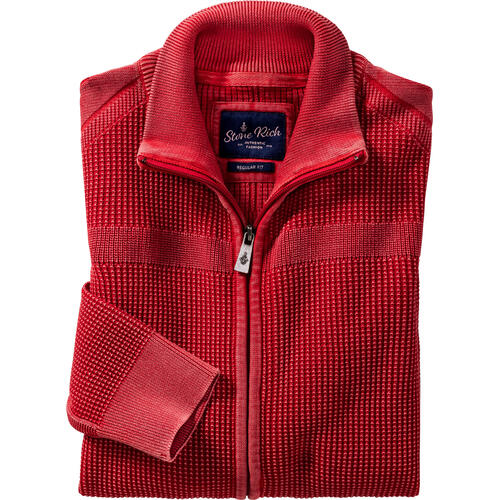 Herren Strickjacke Stone Rich