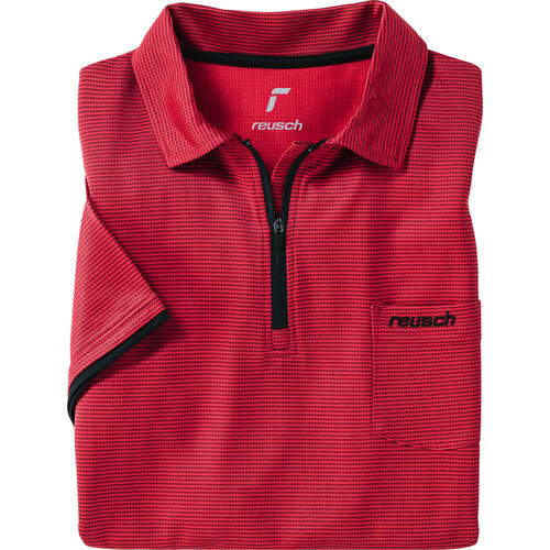 Reusch Herren Funktionspolo mit Zipper
