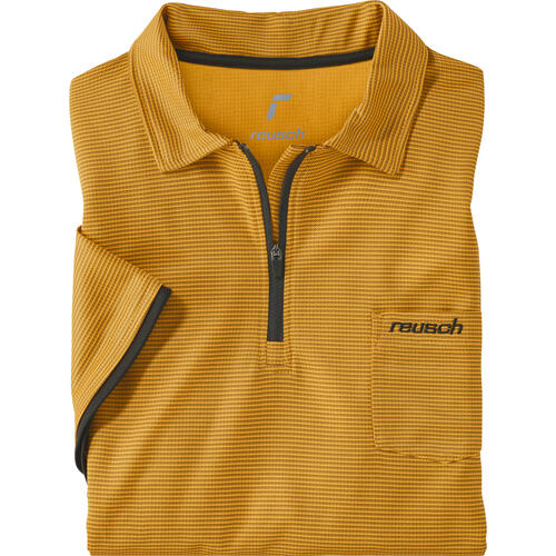 Reusch Herren Funktionspolo mit Zipper