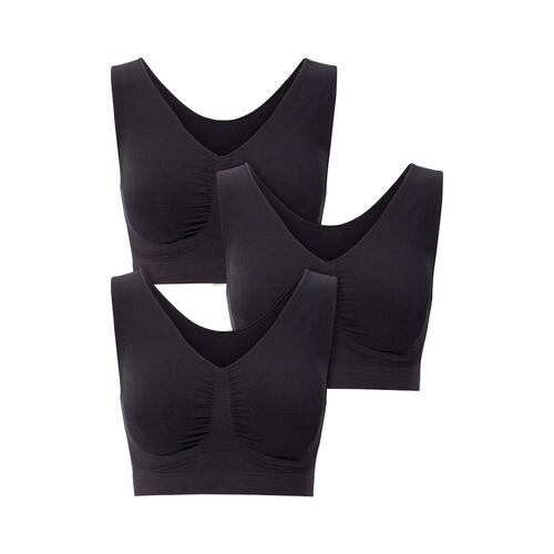 Patsy &  Lou 3er Pack Damen Sport-BHs
