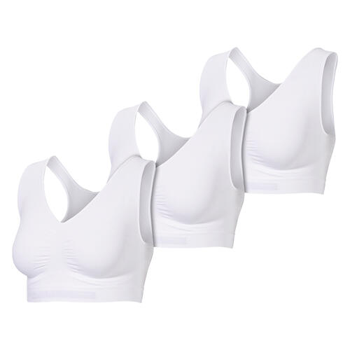 Patsy & Lou 3er Pack Damen Sport-BHs
