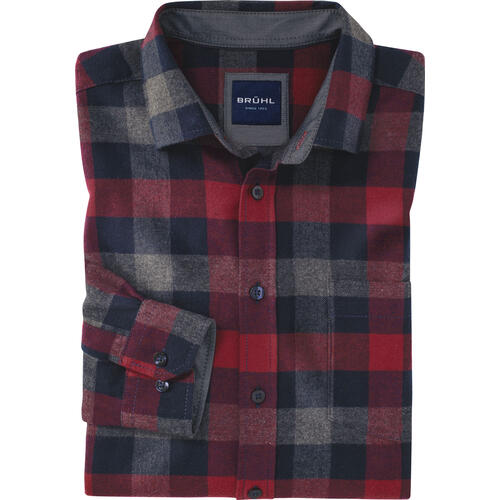 Brhl Herren Edelflanell-Hemd