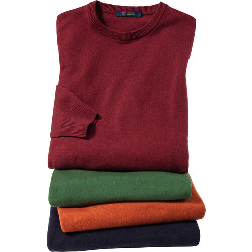 Royal Spencer Herrenpullover Kaschmir-Seide Rundhals