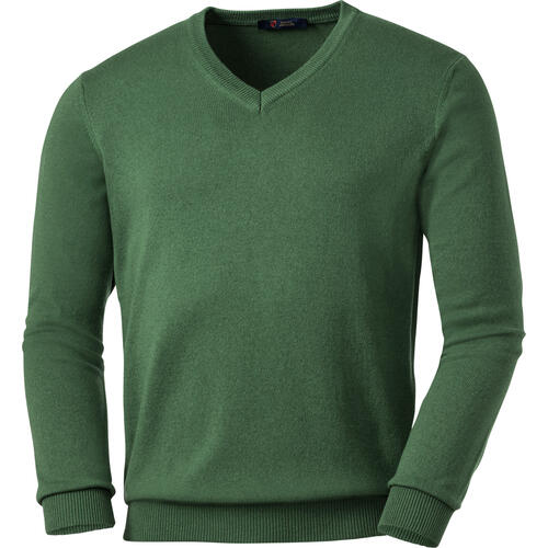Royal Spencer Herrenpullover Kaschmir-Seide mit V-Ausschnitt