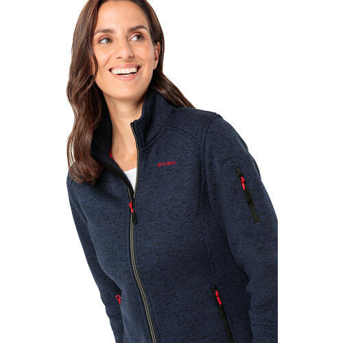 Stubai Damen Strickfleece-Jacke