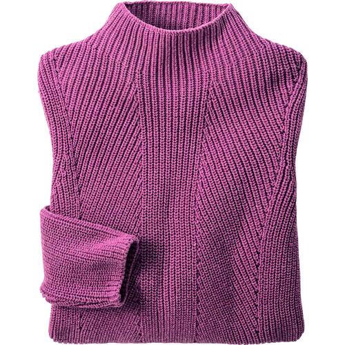 Emilia Parker Damen Stehkragen Pullover