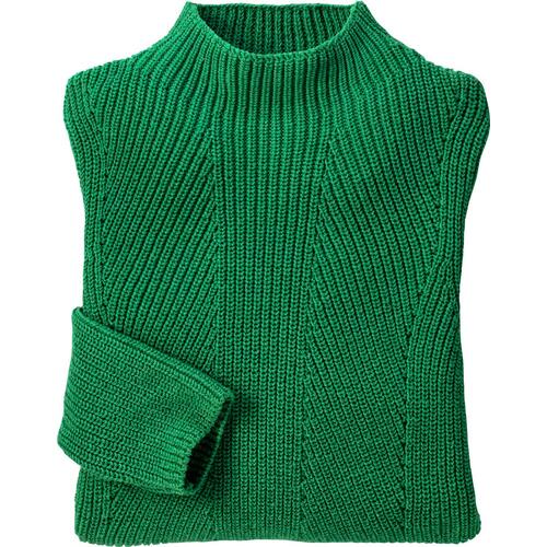 Emilia Parker Damen Stehkragen Pullover