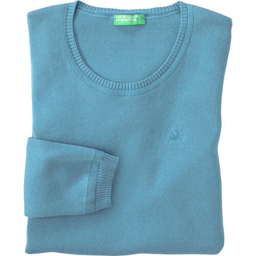 Benetton Damen Pullover Rundhals