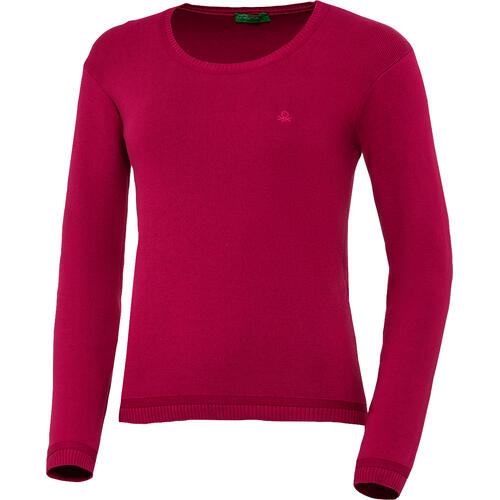 Benetton Damen Pullover Rundhals