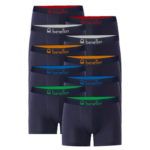 Benetton 10er Pack Boxershorts aus Baumwolle