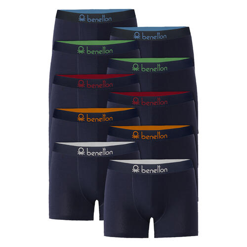Benetton 10er Pack Boxershorts aus Baumwolle