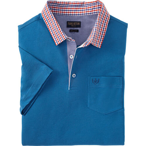 Franco Bettoni - Herren Poloshirt mit Hemdkragen