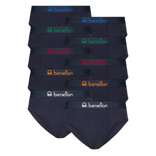 Benetton 10er Pack Herren Slips