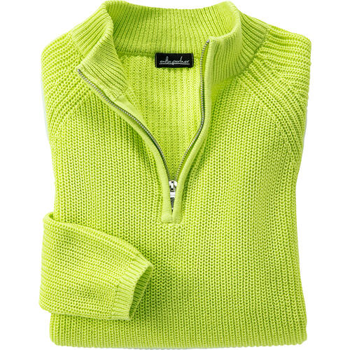Emilia Parker Damen Stehkragenpullover mit Zipp