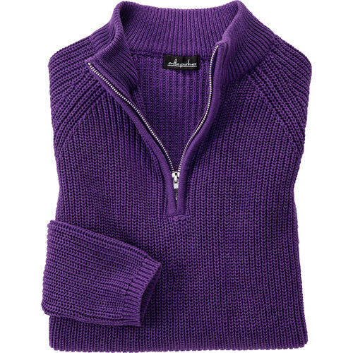 Emilia Parker Damen Stehkragenpullover mit Zipp