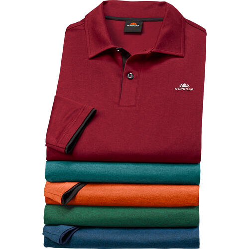 Nordcap 5er Pack Funktionspolos langarm