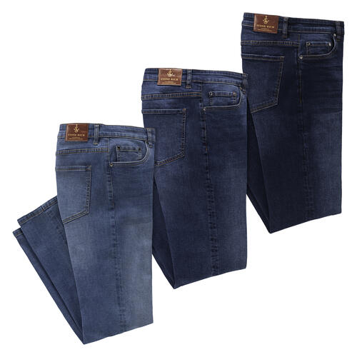 Stone Rich 3er Pack Herren Jeans