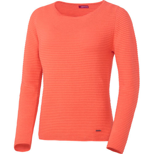 Belmina Damen Reliefpullover