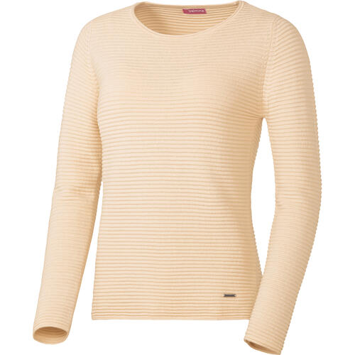 Belmina Damen Reliefpullover