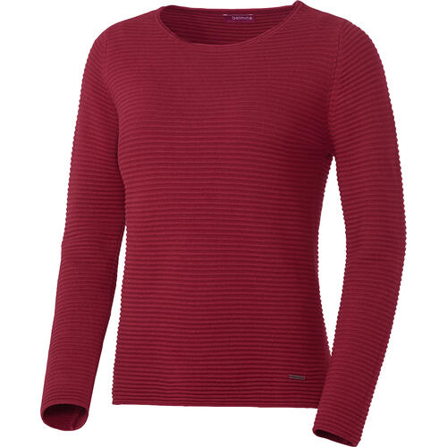 Belmina Damen Reliefpullover