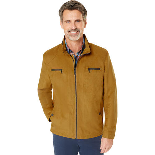 Franco Bettoni Herren Softvelours-Jacke
