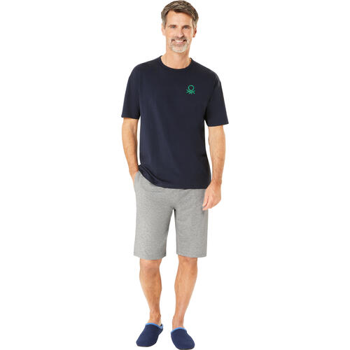 Benetton Herren Pyjama-Set kurz