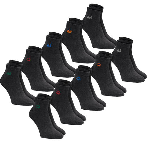 Benetton 10er Pack Socken kurz unisex