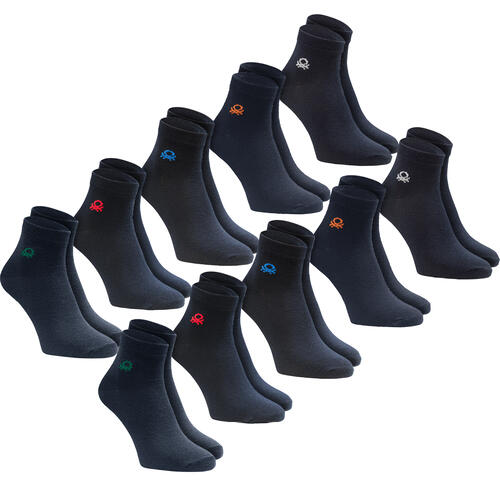 Benetton 10er Pack Socken kurz unisex