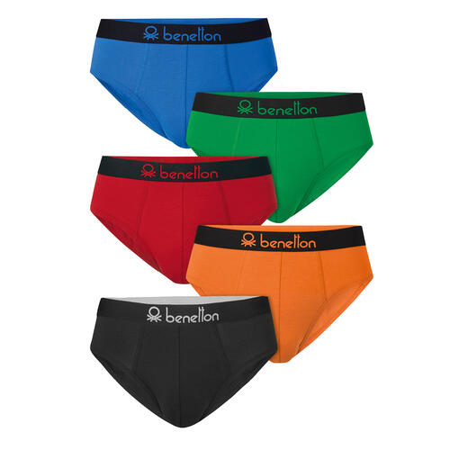 Benetton 5er Pack Slips
