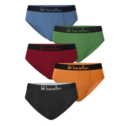 Benetton 5er Pack Herren Slips