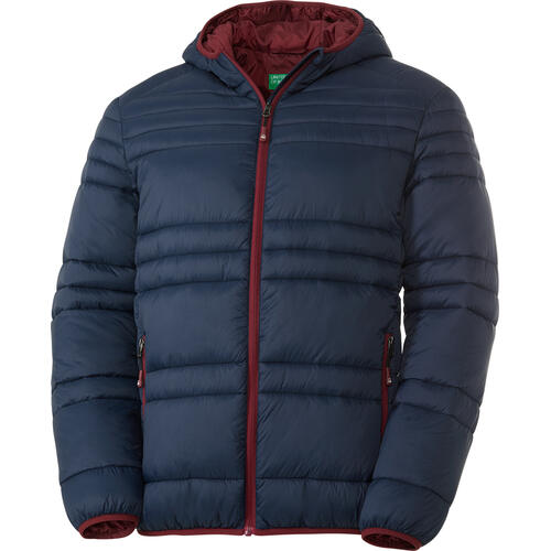 Benetton Herren Steppjacke, leicht und angenehm warm