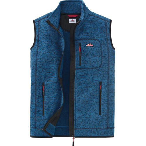 Stubai Herren Strickfleece-Weste