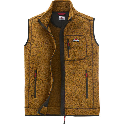Stubai Herren Strickfleece-Weste
